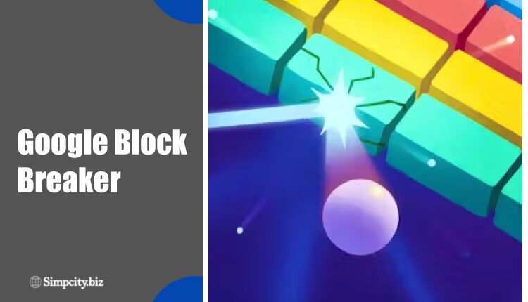 Google Block Breaker